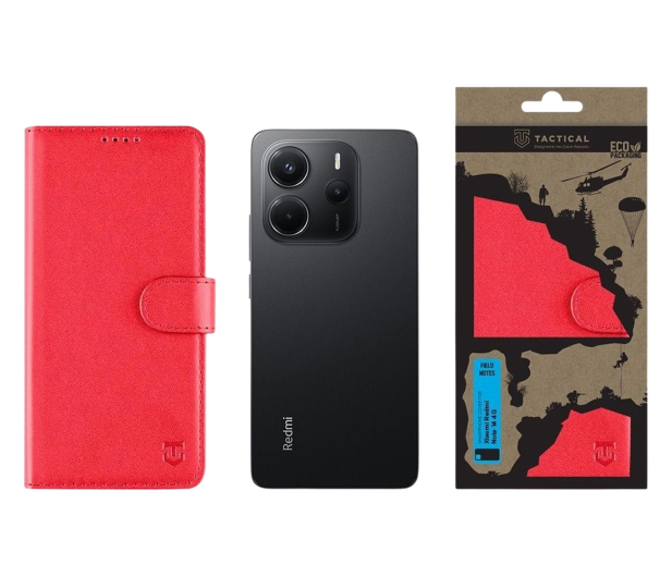 Tactical Field Notes pro Xiaomi Redmi Note 14 4G Red - 1513935 - zdjęcie 3